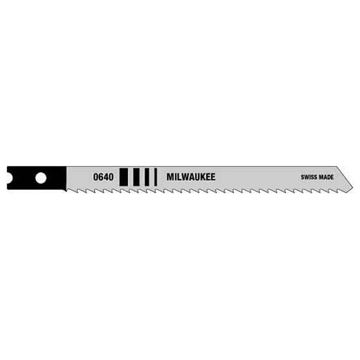 Milwaukee 4 in. 10 TPI High Carbon Steel Jig Saw Blade 5PK