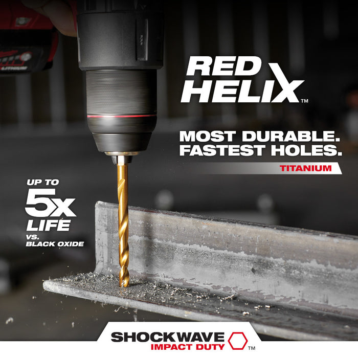 Milwaukee 3/8 in. Titanium SHOCKWAVE™ Drill Bit