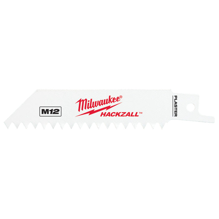 Milwaukee M12 HACKZALL® Bi-Metal Blade-Plaster and Drywall 5Ct