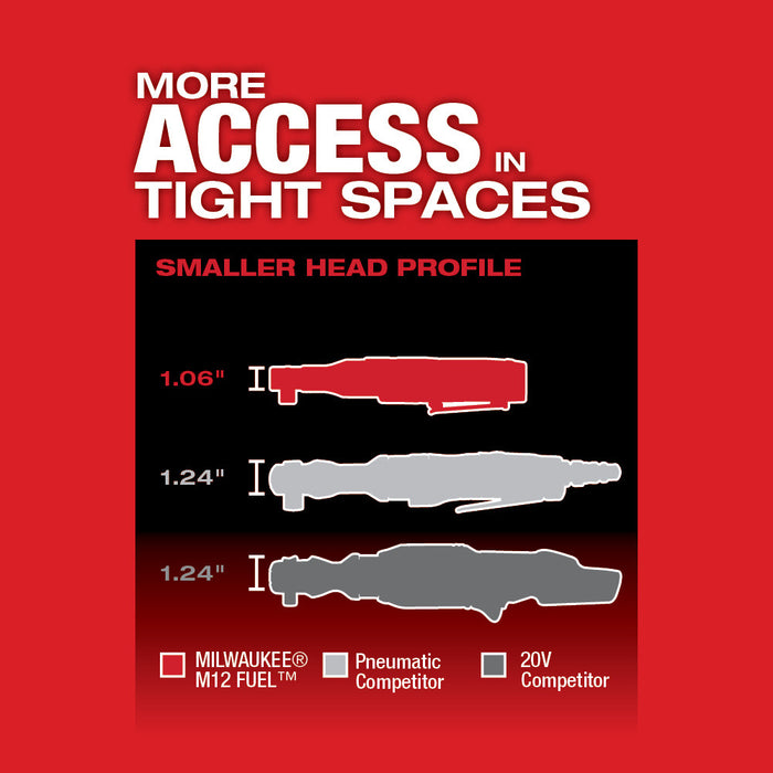 Milwaukee M12 FUEL™ 1/2 in. Ratchet