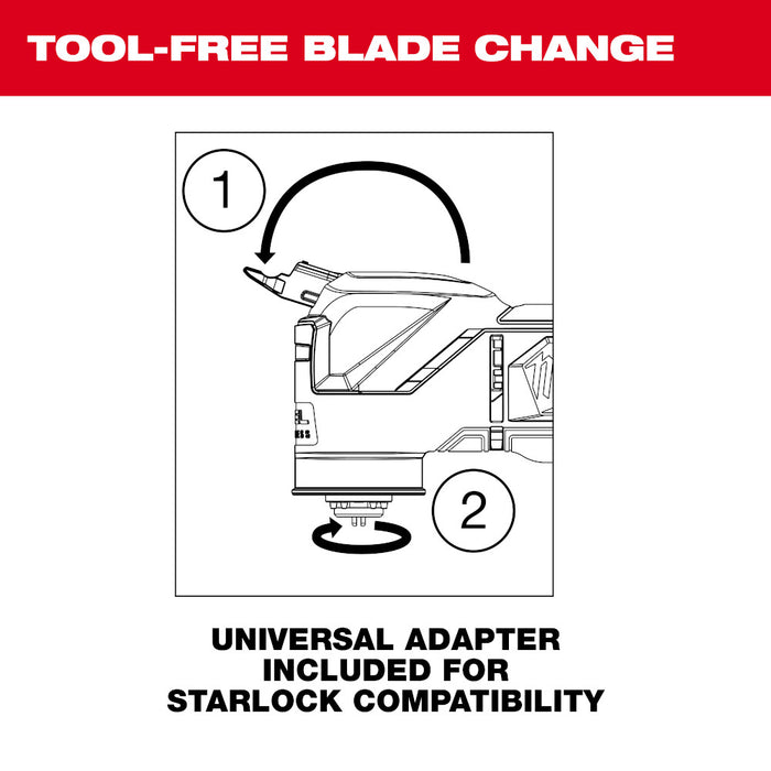 Milwaukee M12 FUEL™ Oscillating Multi-Tool