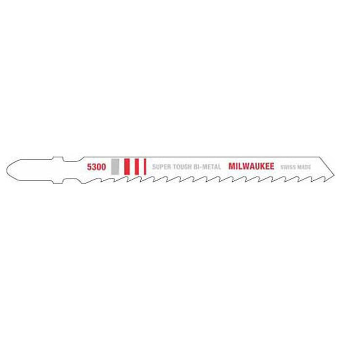 Milwaukee 4 in. 6 TPI Bi-Metal Jig Saw Blade 5PK