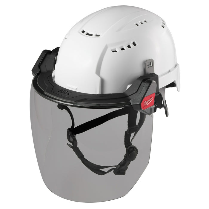 Milwaukee BOLT™ Full Face Shield - Gray Dual Coat Lens (Compatible with Milwaukee® Safety Helmets & Hard Hats)