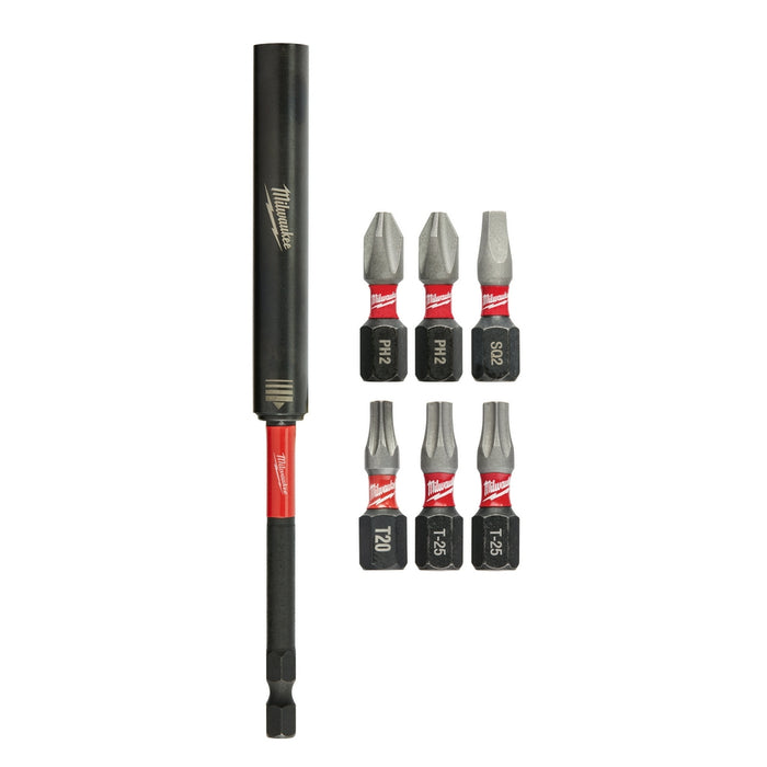 Milwaukee SHOCKWAVE™ 7-Piece Impact Magnetic Drive Guide Set