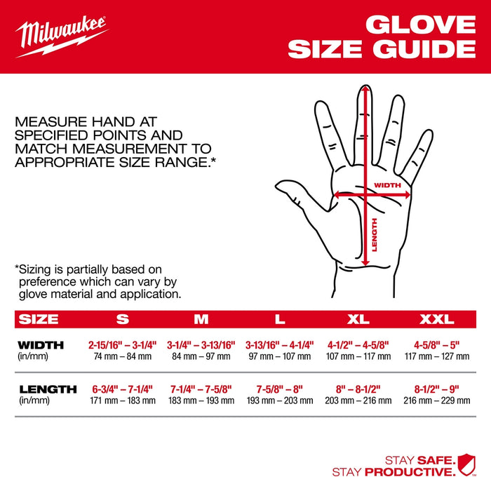 Milwaukee Free-Flex Work Gloves - XL