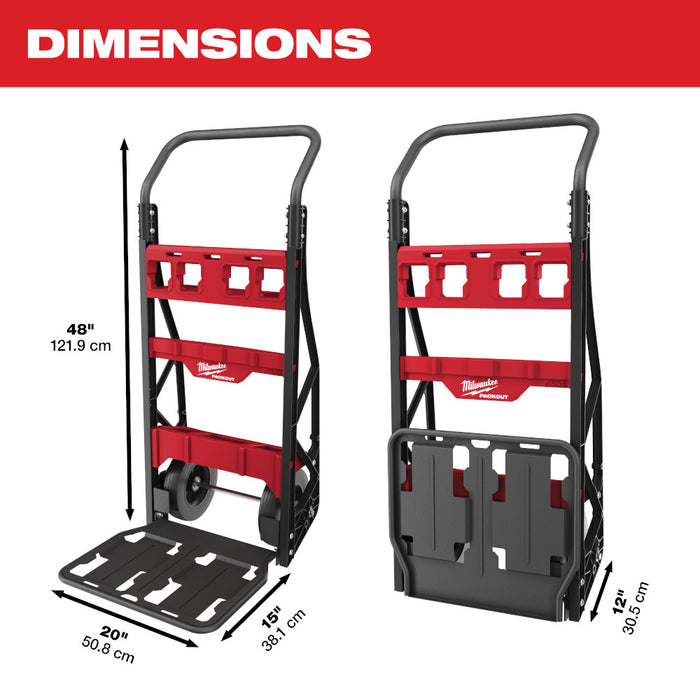 Milwaukee PACKOUT™ 2-Wheel Cart