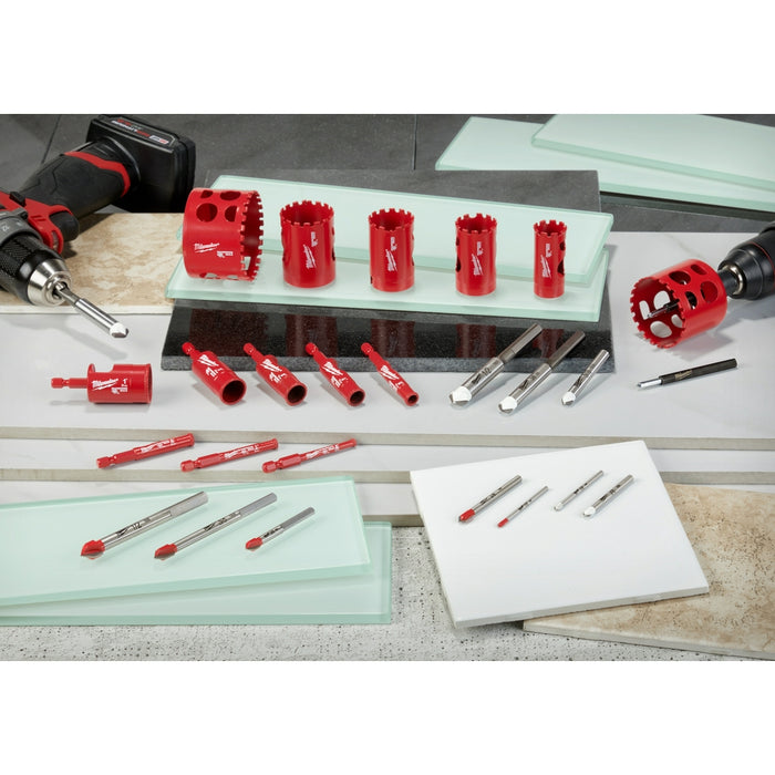 Milwaukee 3/8 in. Glass and Tile Bit