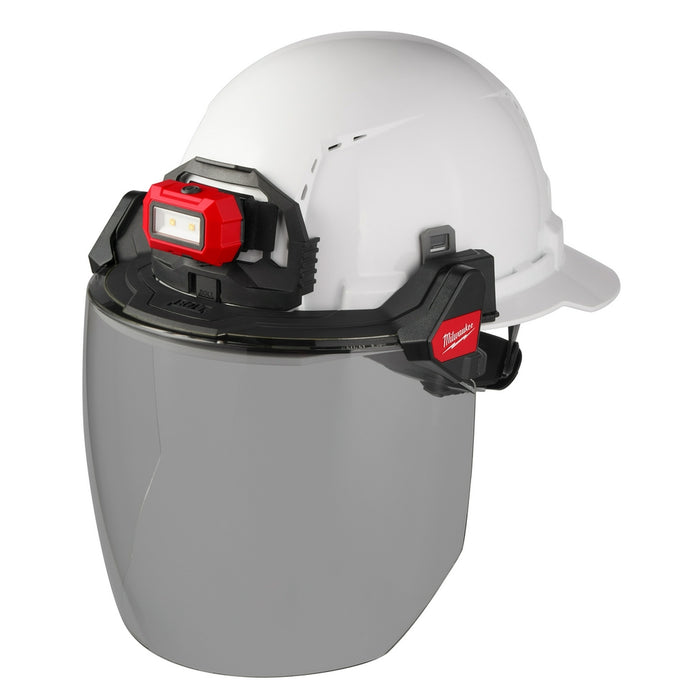 Milwaukee BOLT™ Full Face Shield - Gray Dual Coat Lens (Compatible with Milwaukee® Safety Helmets & Hard Hats)