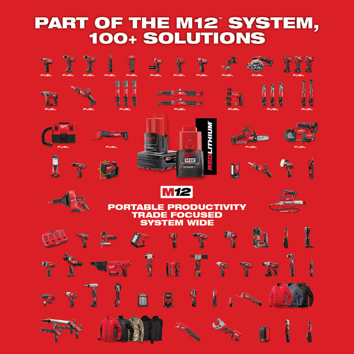 Milwaukee M12 FUEL™ 1/2" Right Angle Impact Wrench