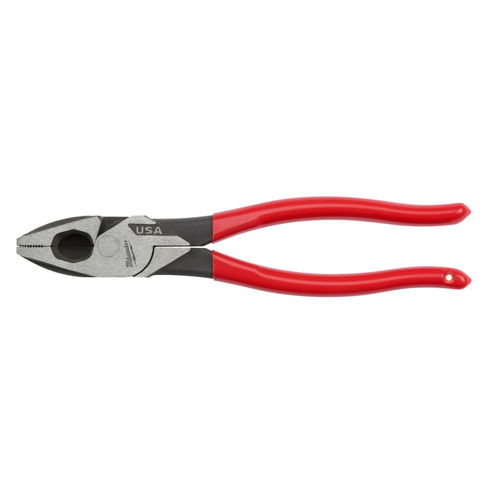 Milwaukee 9" Lineman's Dipped Grip Pliers (USA)