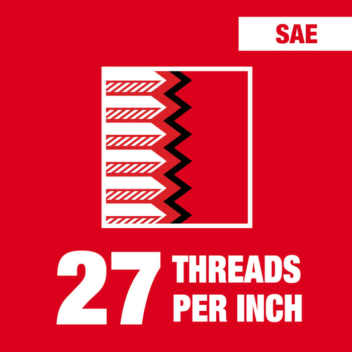 Milwaukee 1/8"-27 NPT 1-Inch Hex Threading Die