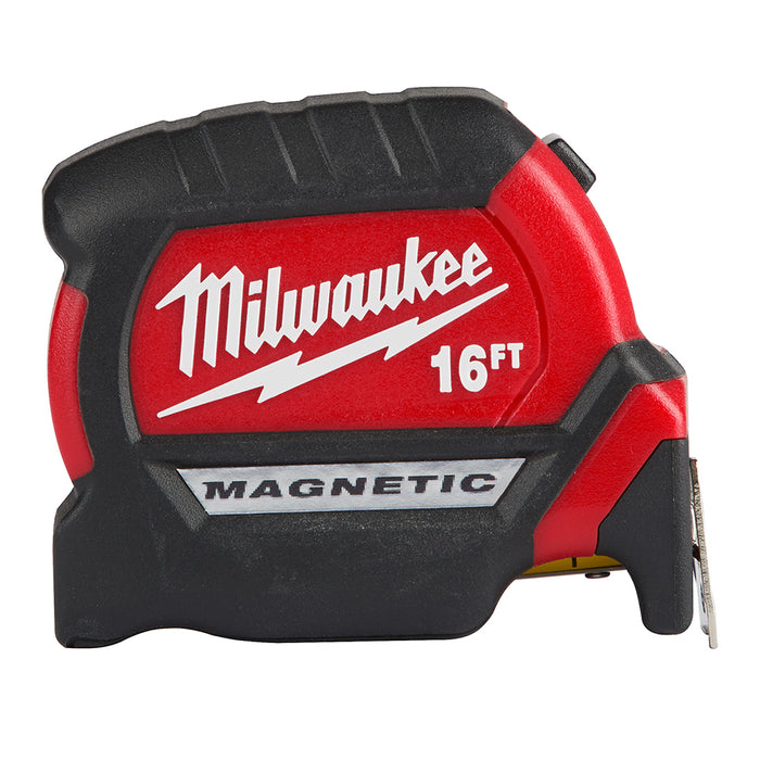 Milwaukee 16Ft Compact Magnetic Tape Measure