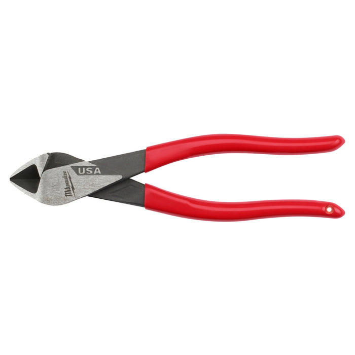 Milwaukee 8" Diagonal Dipped Grip Cutting Pliers (USA)