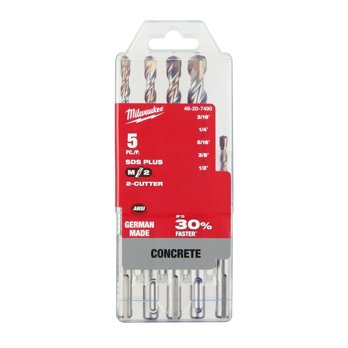 Milwaukee 5-Piece SDS-Plus M/2™ Kit