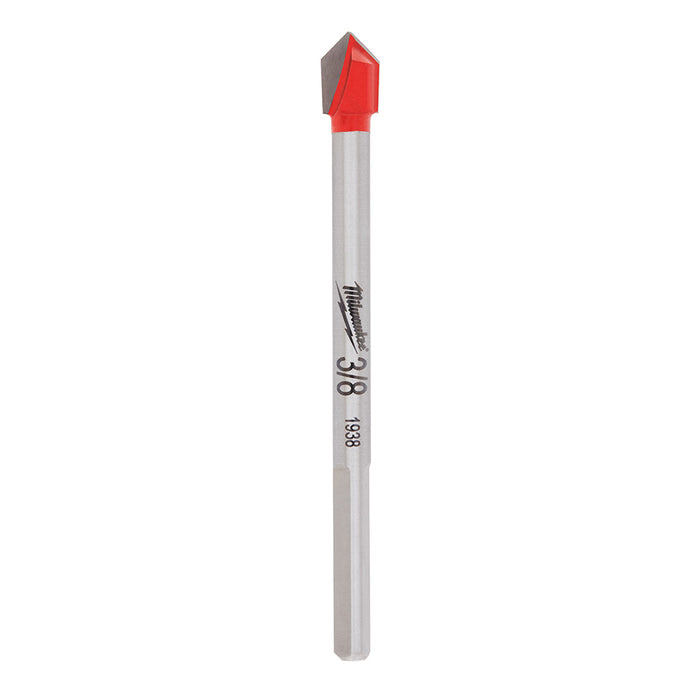 Milwaukee 3/8 in. Glass and Tile Bit