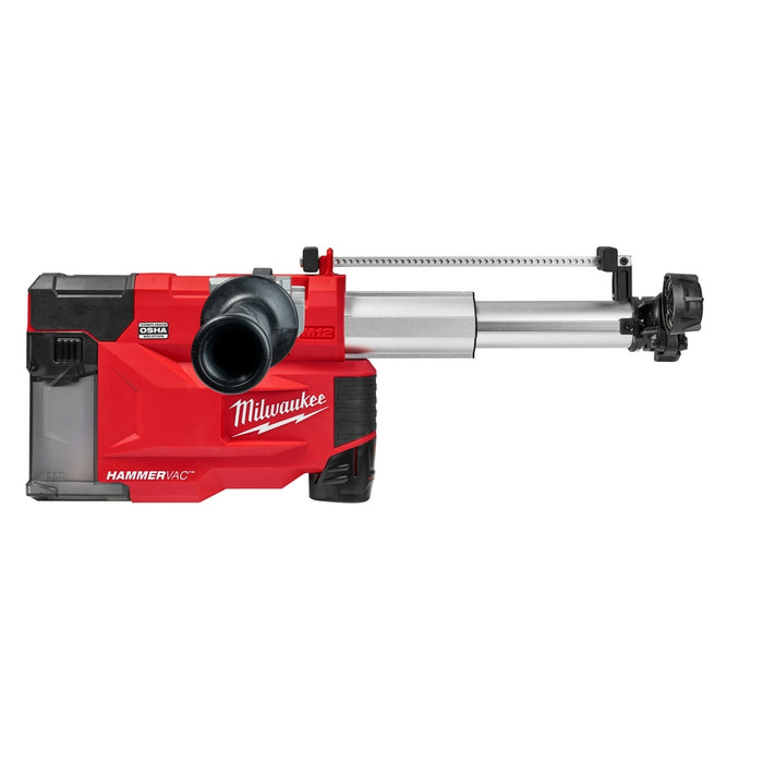 Milwaukee M12™ HAMMERVAC™ Universal Dust Extractor Kit