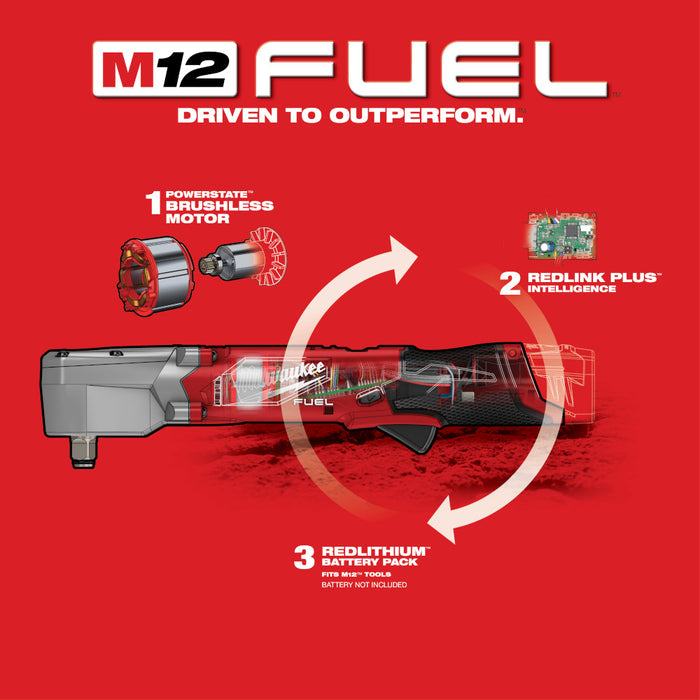 Milwaukee M12 FUEL™ 1/2" Right Angle Impact Wrench