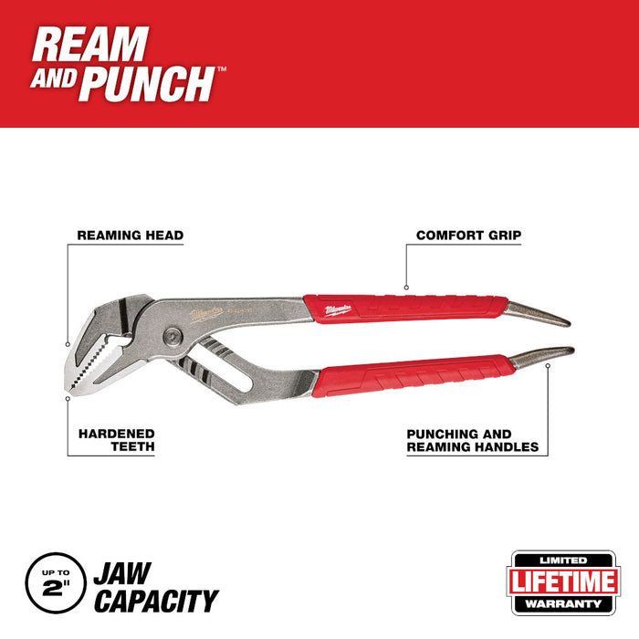 Milwaukee 6 in. Straight-Jaw Pliers