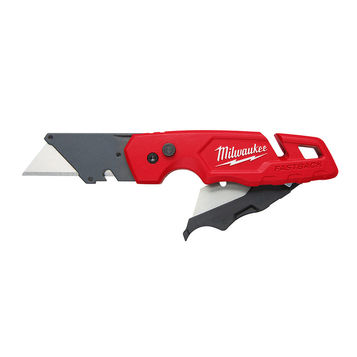 Milwaukee FASTBACK™ Folding Utility Knife w/ Blade Storage