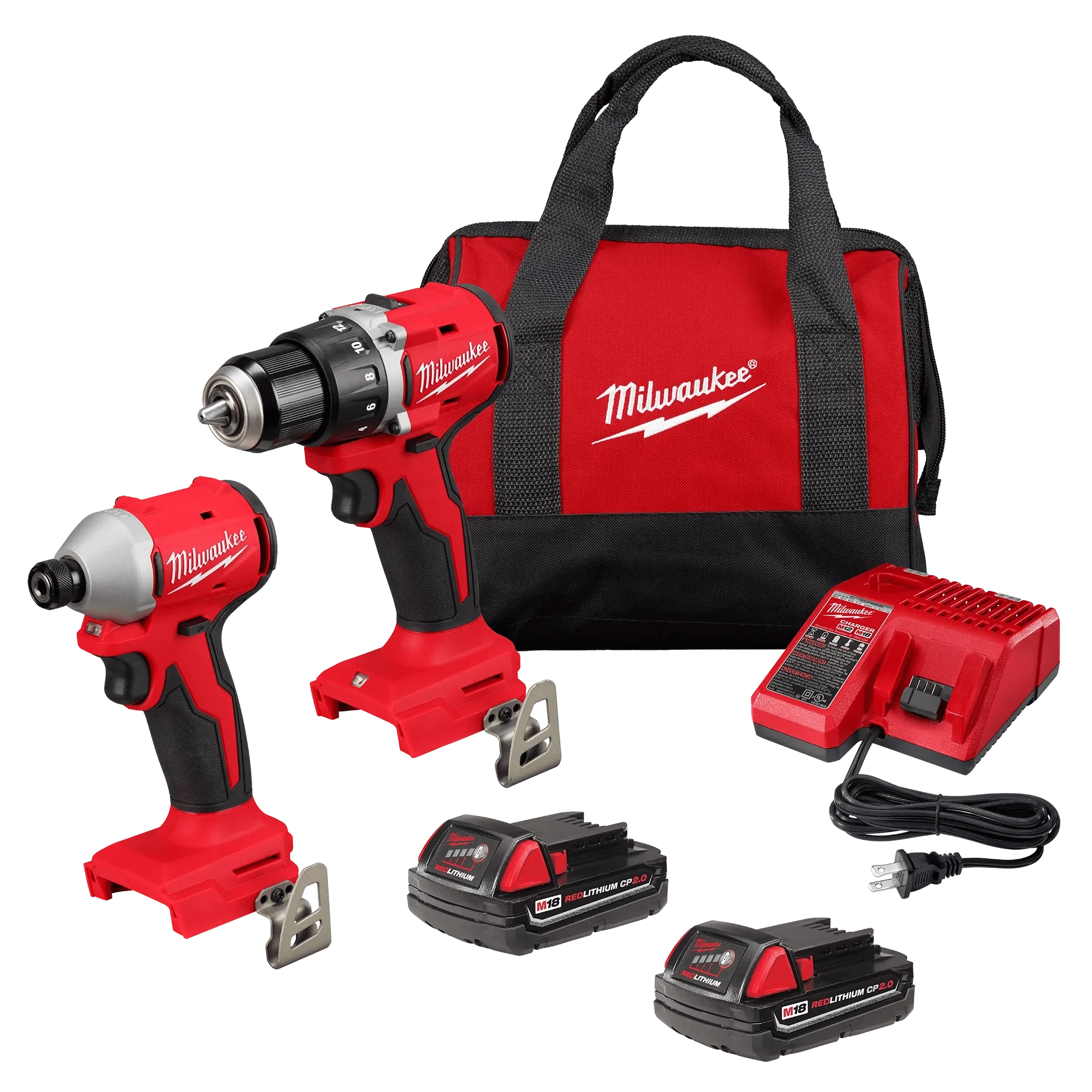 M18™ Compact Brushless 2-Tool Combo Kit – Capital Tools USA