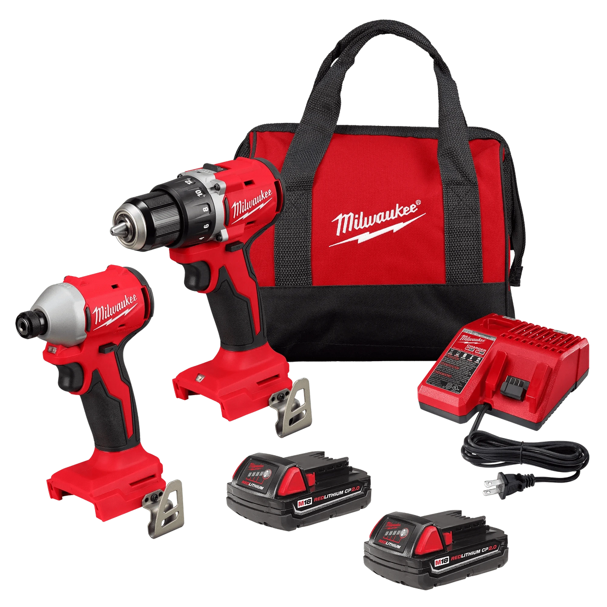Capital Tools USA M18™ Compact Brushless 2-Tool Combo Kit