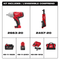 Capital Tools USA Milwaukee M18 18V Li-Ion 1/2 in. Impact Wrench with Friction Ring and M12 12V Li-Ion 3/8 in. Ratchet Combo Kit