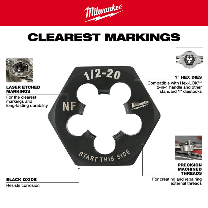 Milwaukee 17PC SAE Tap and Die Set