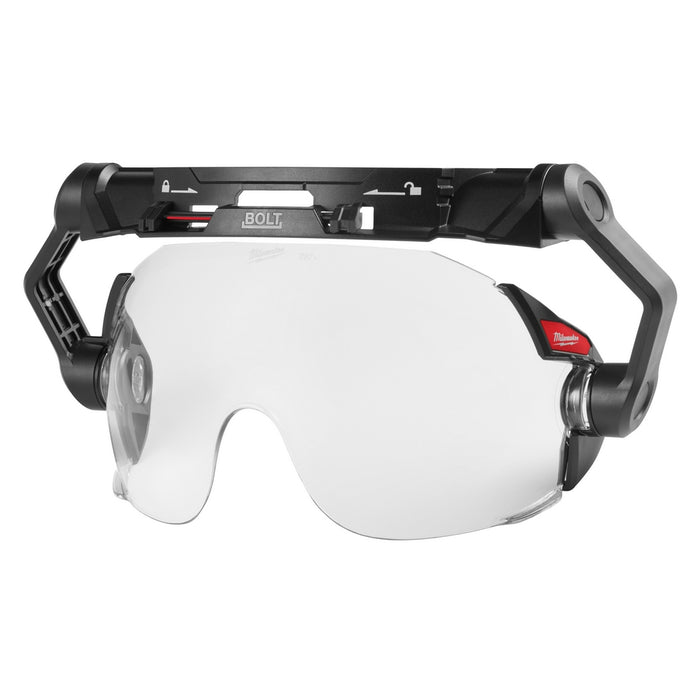 Milwaukee BOLT™ Eye Visor - Clear Dual Coat Lens (Compatible with Milwaukee® Safety Helmets & Hard Hats)