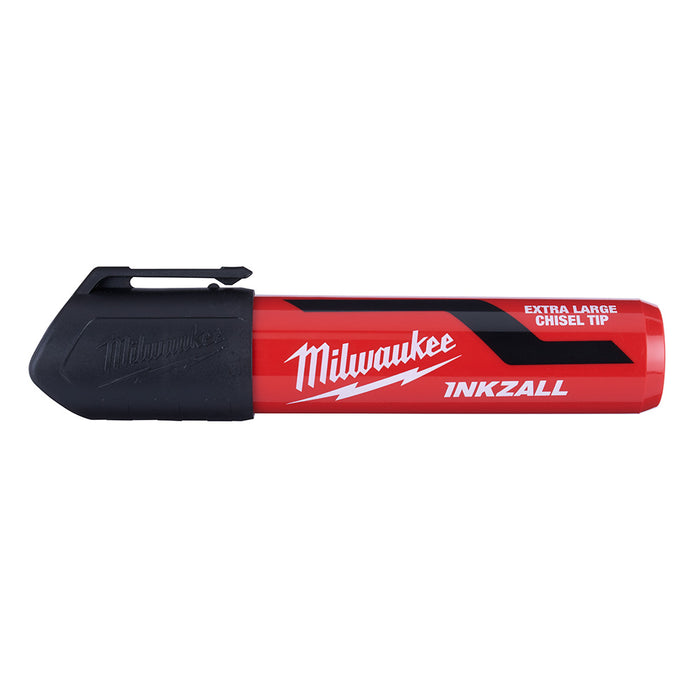 Milwaukee INKZALL™ Extra Large Chisel Tip Black Marker