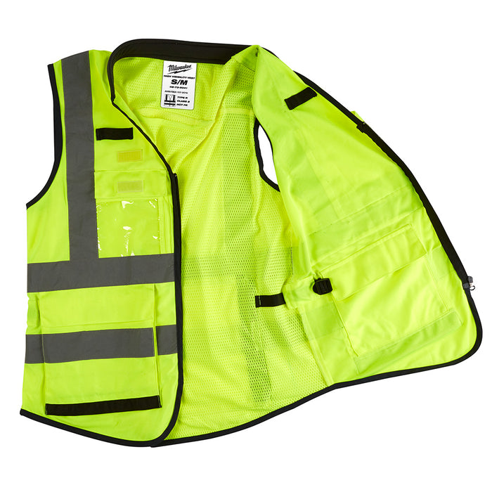 Milwaukee High Visibility Yellow Performance Safety Vest - L/XL