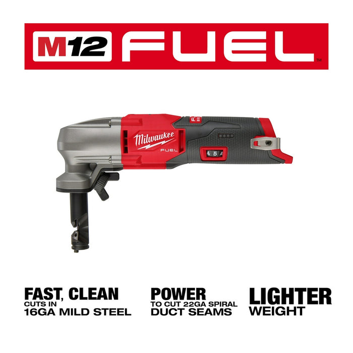 Milwaukee M12 FUEL™ 16 Gauge Variable Speed Nibbler