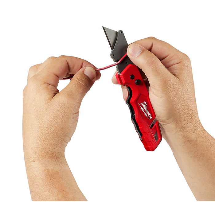 Milwaukee FASTBACK™ Folding Utility Knife w/ Blade Storage