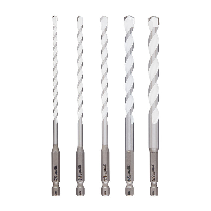 Milwaukee 5pc. SHOCKWAVE™ Carbide Multi-Material Drill Bits