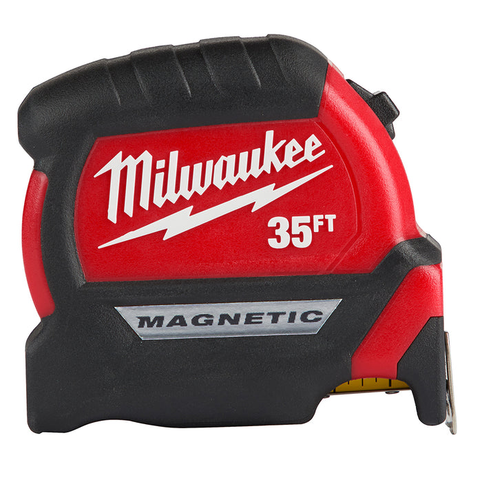 Milwaukee 35Ft Compact Magnetic Tape Measure