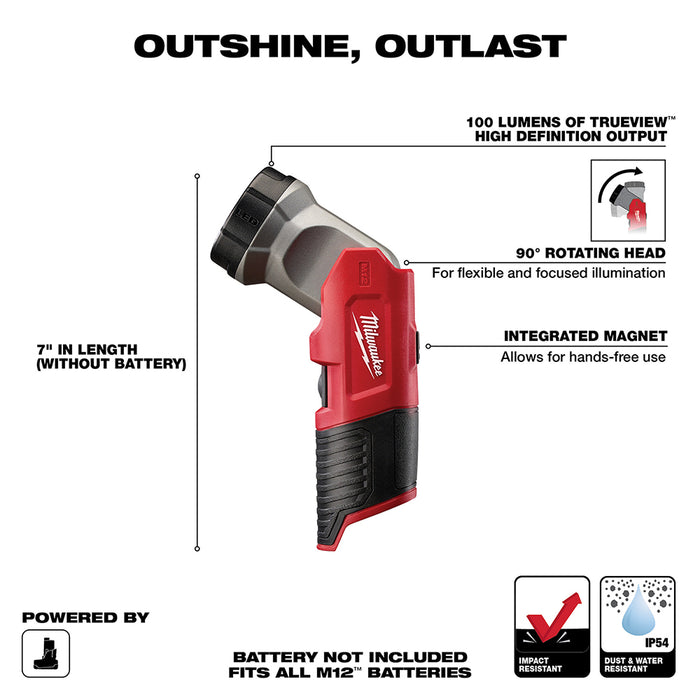 Milwaukee M12™ Cordless LED Work Light