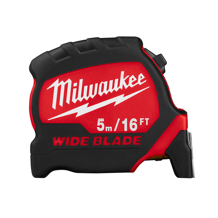 Milwaukee 5M/16Ft Wide Blade Tape Measure