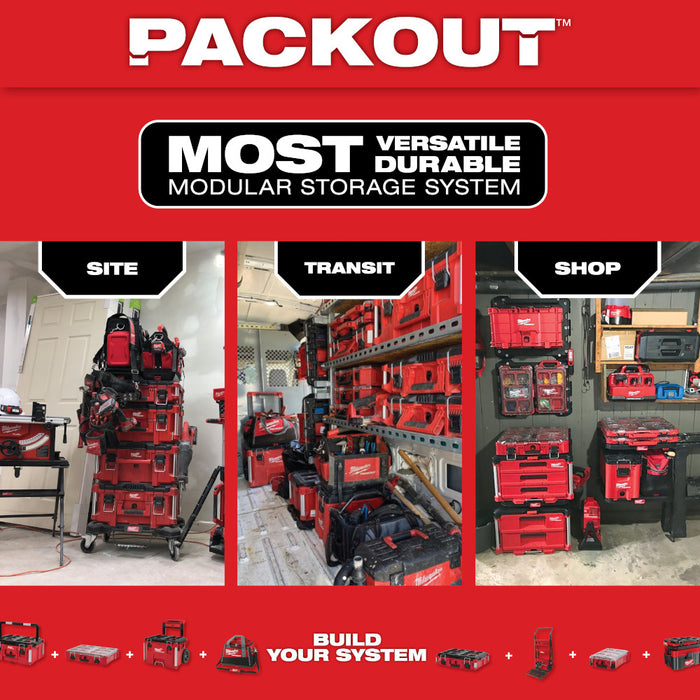 Milwaukee PACKOUT™ 2-Wheel Cart