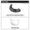 Milwaukee Tool BOLT™ Task Full Face Shield - Clear Uncoated Lens (Compatible with Milwaukee® BOLT™ Safety Helmets & BOLT™ Hard Hats)