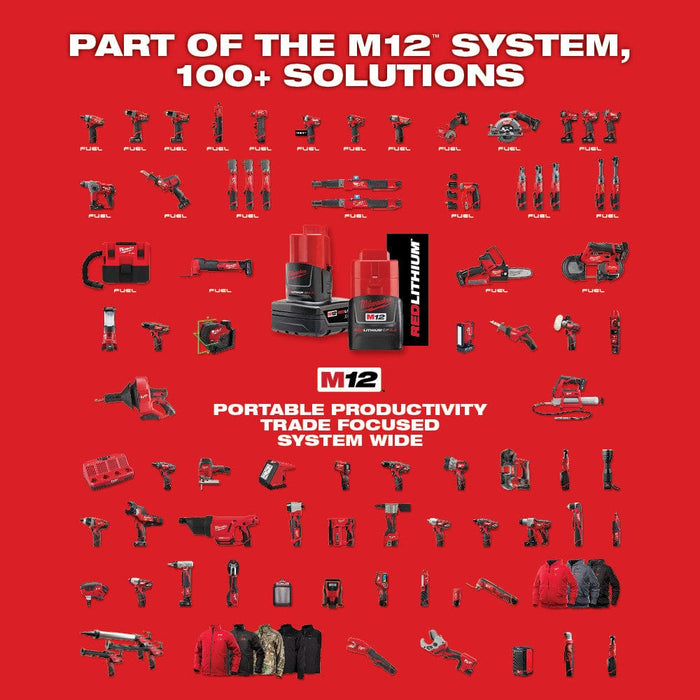 Milwaukee Tool Tools M12™ Cordless 3/8 in. Ratchet Kit