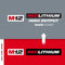 Milwaukee Tool Power Tools Accessories M12™ REDLITHIUM™ XC4.0 Battery Two Pack