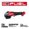 Milwaukee Tool M18 FUEL™ 4-1/2"-6" Braking Grinder, Paddle Switch
