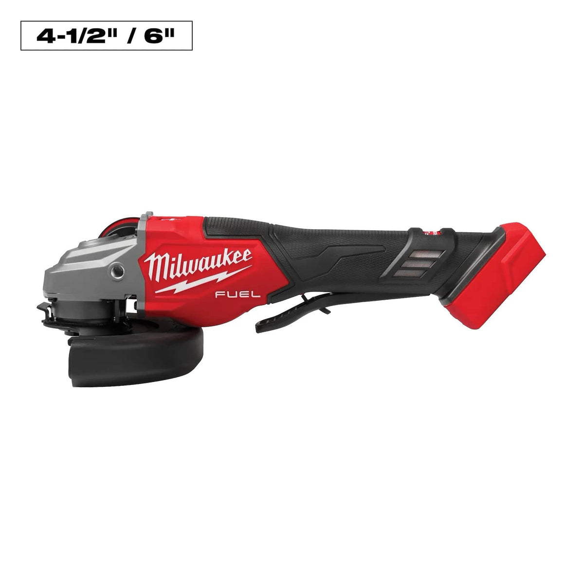Milwaukee Tool M18 FUEL™ 4-1/2"-6" Braking Grinder, Paddle Switch