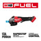 Milwaukee Tool M18 FUEL™ 4-1/2"-6" Variable Speed Braking Grinder, Paddle Switch w/ ONE-KEY™