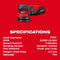 Milwaukee Tool M18 FUEL™ 5" Random Orbital Sander