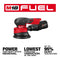 Milwaukee Tool M18 FUEL™ 5" Random Orbital Sander