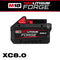 Milwaukee Tool M18™ REDLITHIUM™ FORGE™ XC8.0 Battery Pack