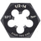 Milwaukee Tool Accessories Milwaukee 1/2"-14 NPT 2-1/6" Hex Threading Die