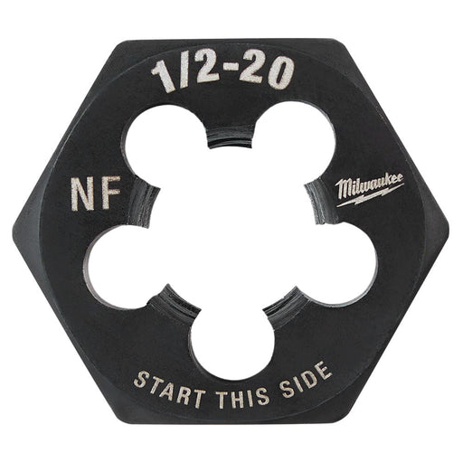 Milwaukee Tool Accessories Milwaukee 1/2"-20 NF 1-Inch Hex Threading Die