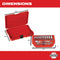 Milwaukee Tool Milwaukee 1/4 in. Drive 26 pc. Ratchet & Socket Set - SAE