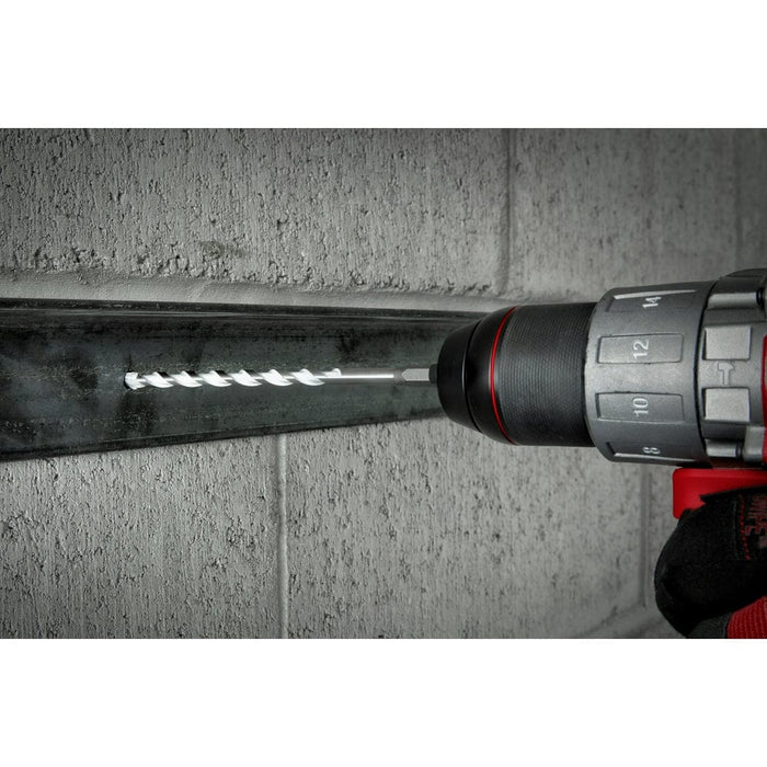 Milwaukee Tool Power Tools Accessories Milwaukee 1/4 in. SHOCKWAVE™ Carbide Multi-Material Drill Bit